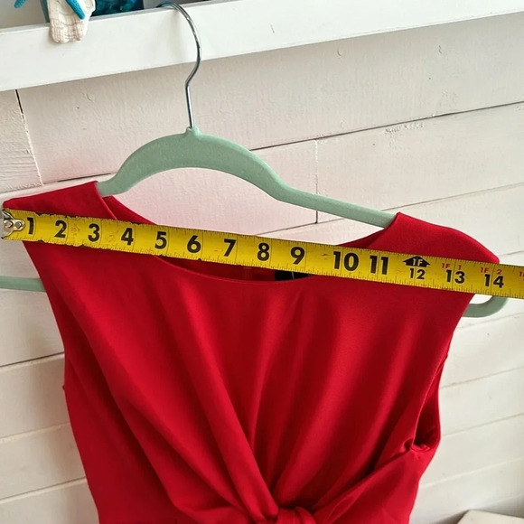 Lulus Zealous Love Red Tie-Front Midi Dress - Picture 9 of 15